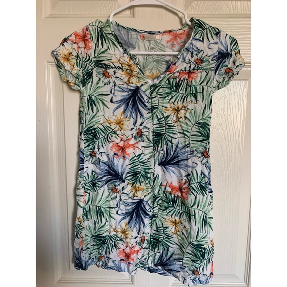 Roxy Girl Floral Dress Size 8 - Picture 4 of 4